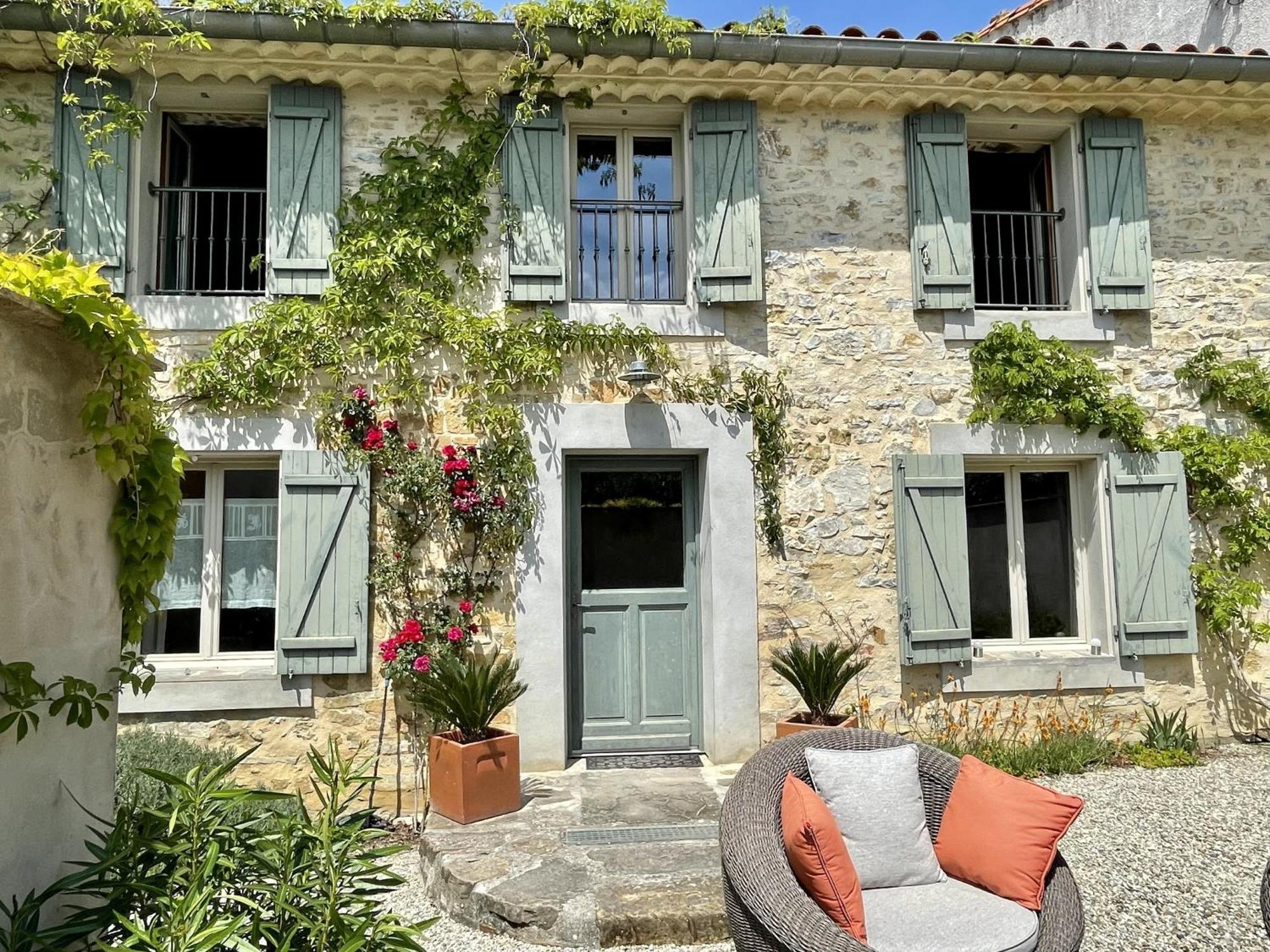 Servies-en-Val Le Domaine De La Tuilerie - Gite De Charme En Bord De Riviere Avec Piscine חדר תמונה